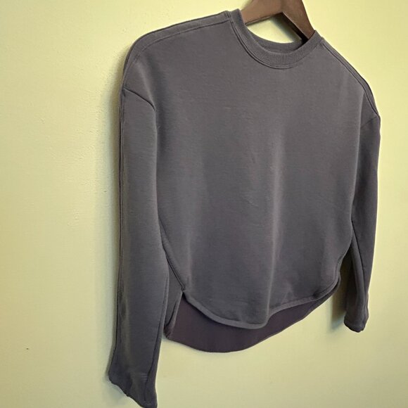 Athleta Girl Lot of 2 Long Sleeve Shirt/Sweater Purple Size M/8-10 - Picture 5 of 16